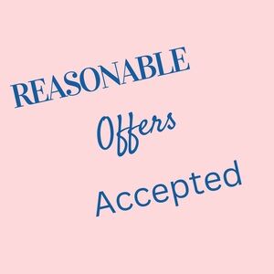 Reasonable Offers Accepted Sign